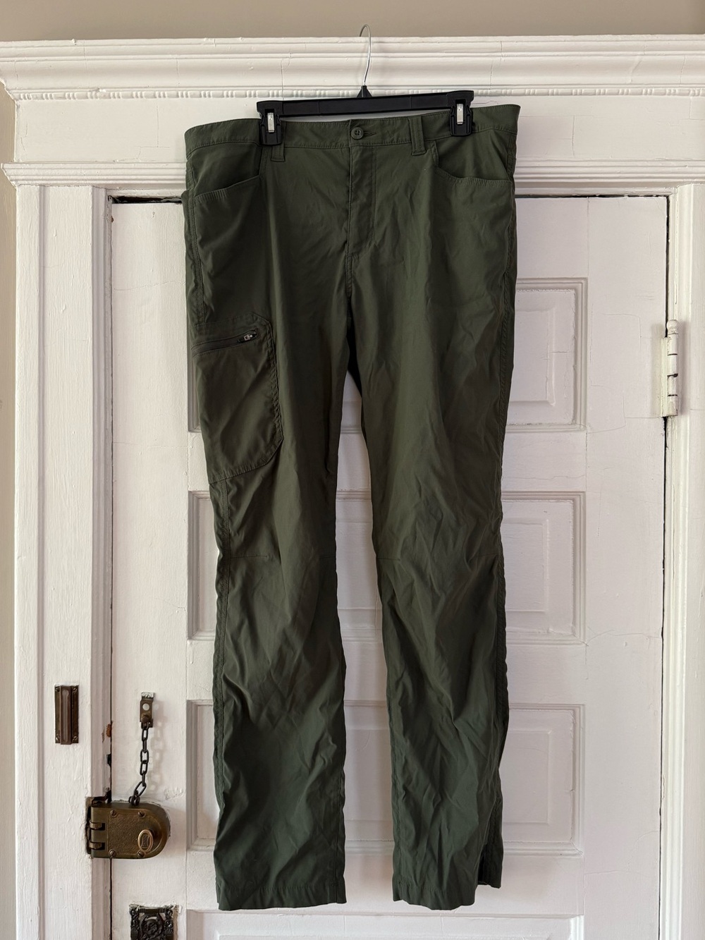 Eddie Bauer Olive Green Hiking Pants